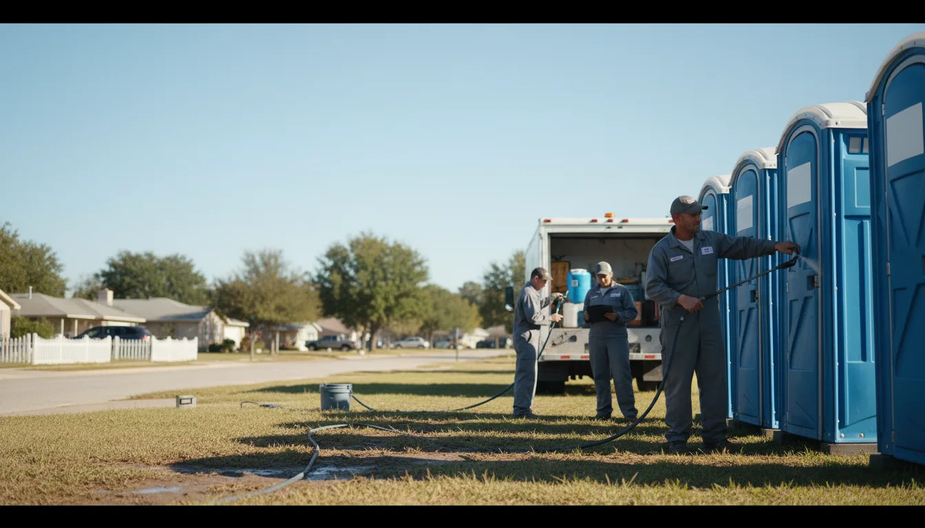 Long-Term Portable Toilet Rental in Sierra Blanca, TX near me